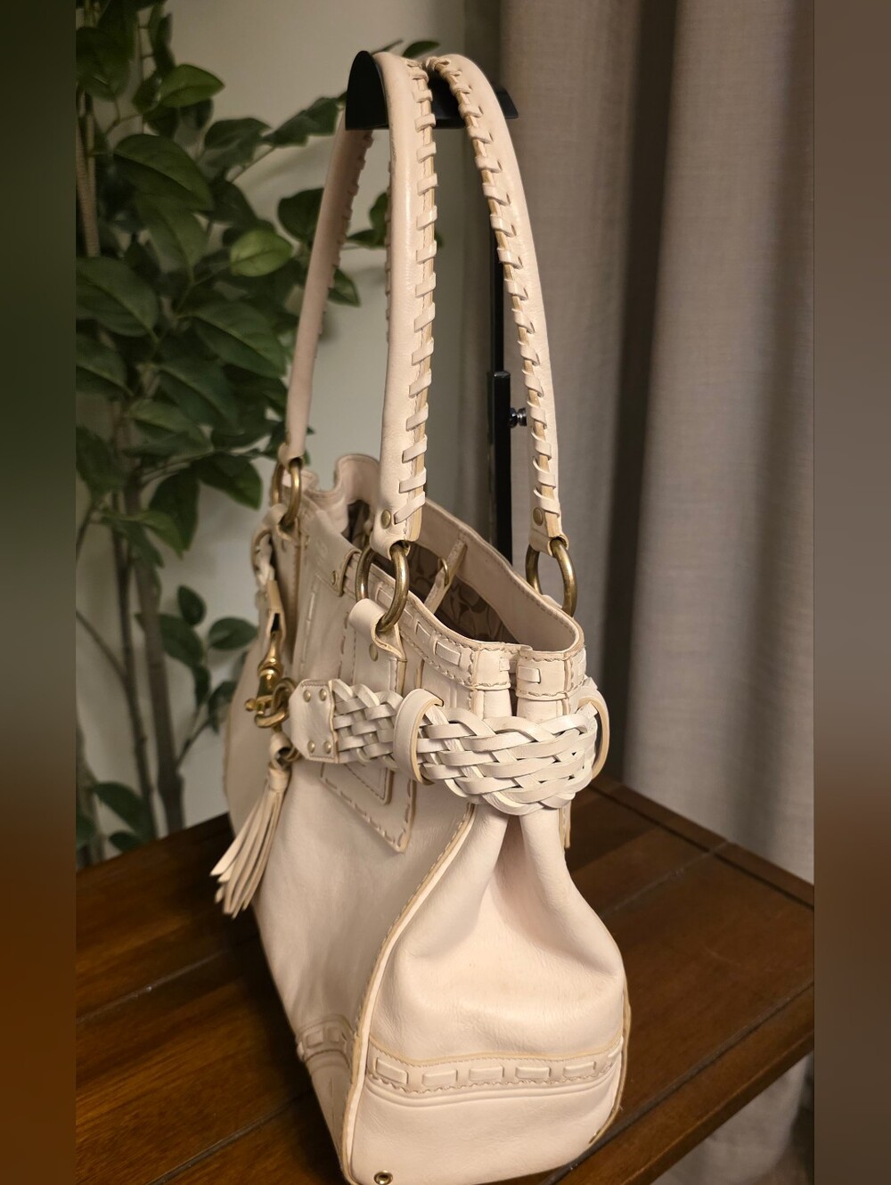 Coach Vintage Hamptons Limited Edition Braided Handbag 9290 - Picture 3 of 11